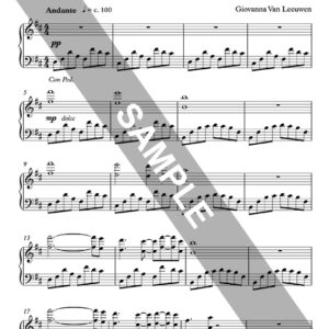 EDEN Single Sheet Music - PDF Download - 03 Fragrance of Heaven