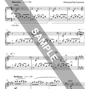 EDEN Single Sheet Music - PDF Download - 05 Rays of Light