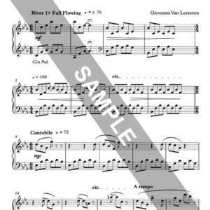 EDEN Single Sheet Music - PDF Download - 07 Four Rivers